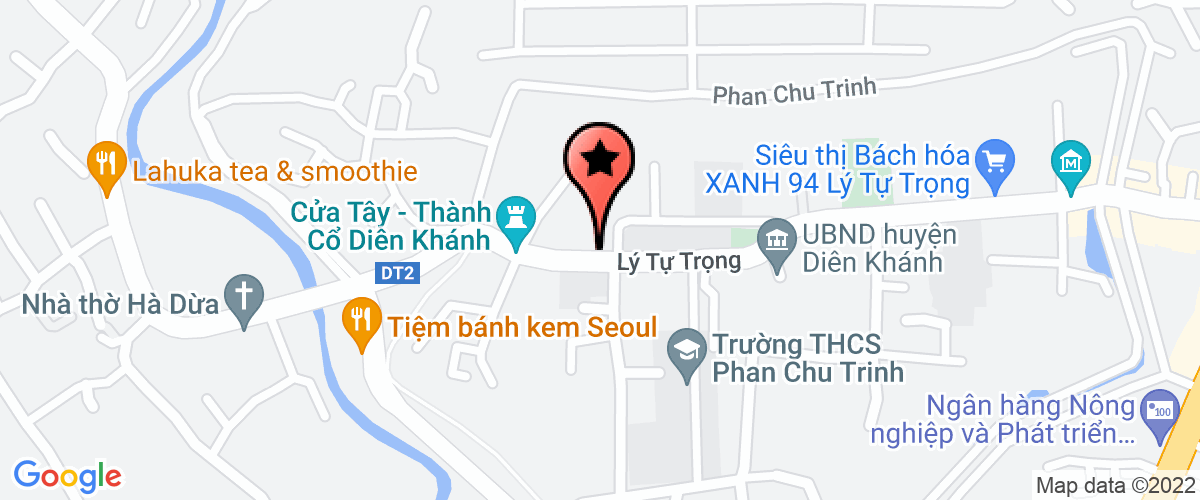 Map go to Phong Thanh Tra Dien Khanh District