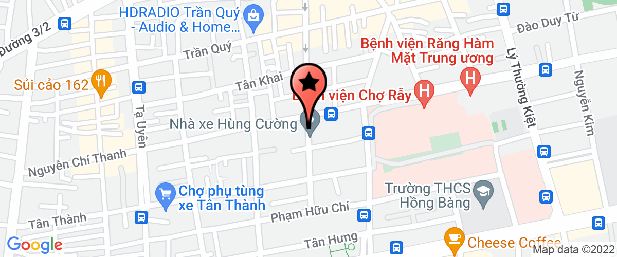 Bản đồ đến Công Ty TNHH Kinh Doanh Dịch Vụ Thương Mại Minh Thịnh