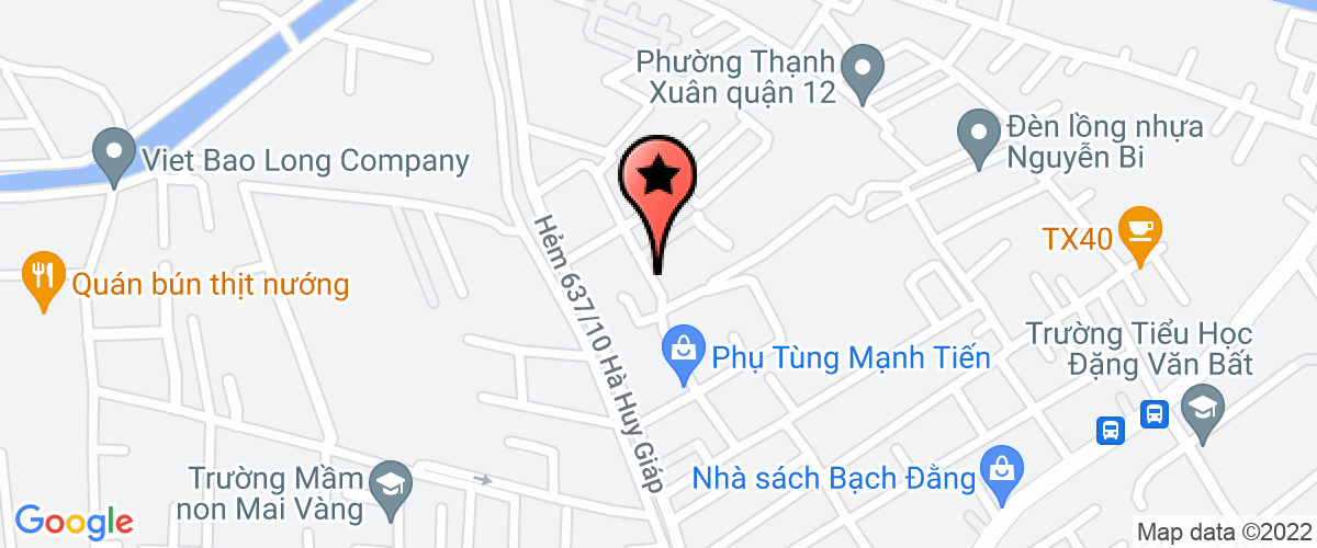 Bản đồ đến Công Ty TNHH Paratech Việt Nam