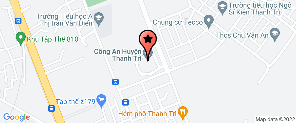 Map go to Giang Anh Trading and Construction Investment Company Limited