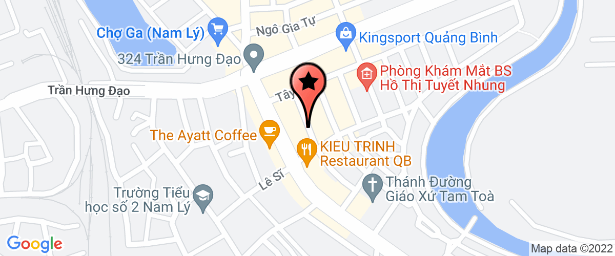 Map go to Huong Rung Service Company Limited
