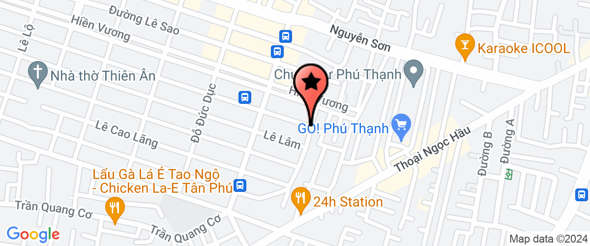 Map go to Tif Viet Nam Co., Ltd