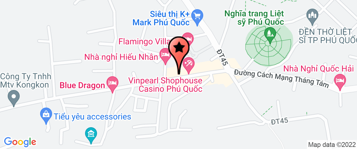 Map go to Nhung Hoang Loi Service Trading Production Company Limited