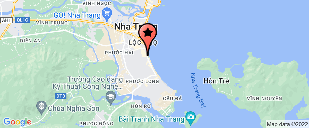 Map go to Thanh Thanh Nha Trang Joint Stock Company