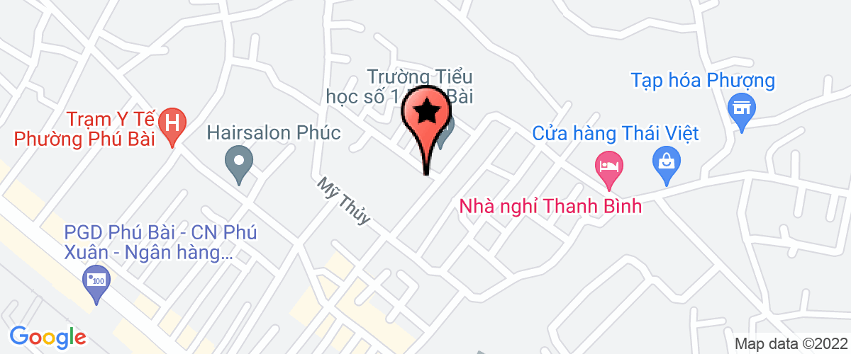 Map go to Nguyen Trai High School