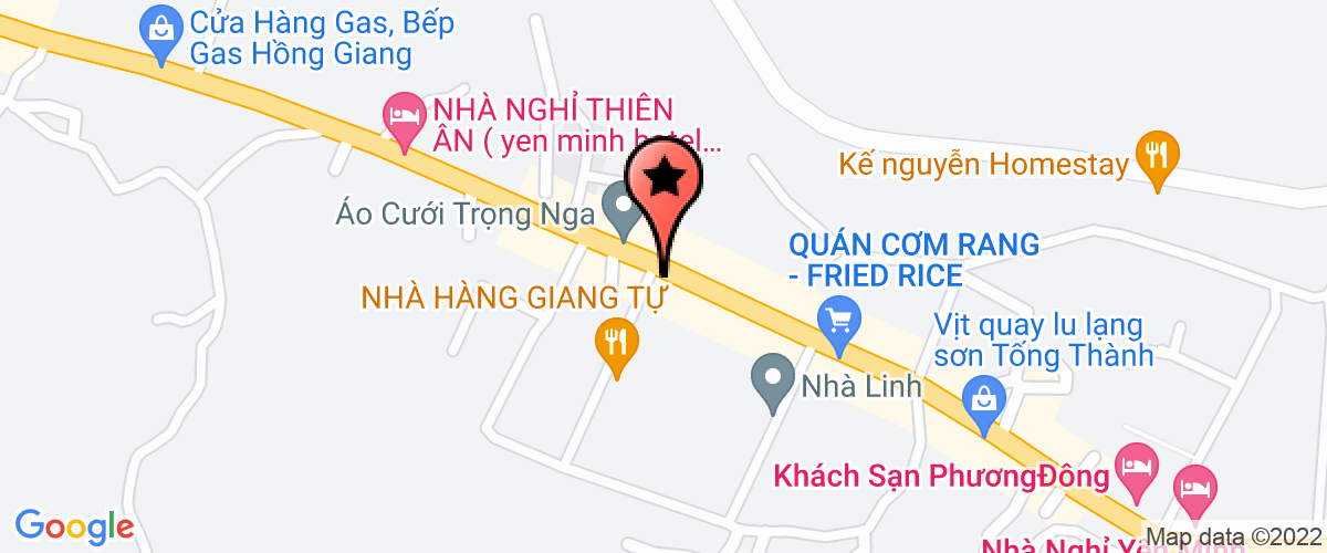 Map go to Thanh Dat Development Construction Joint Stock Company