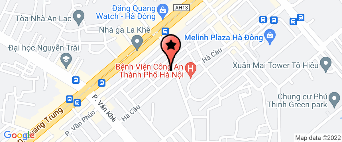 Map go to Tmd Ha Thanh Development Joint Stock Company