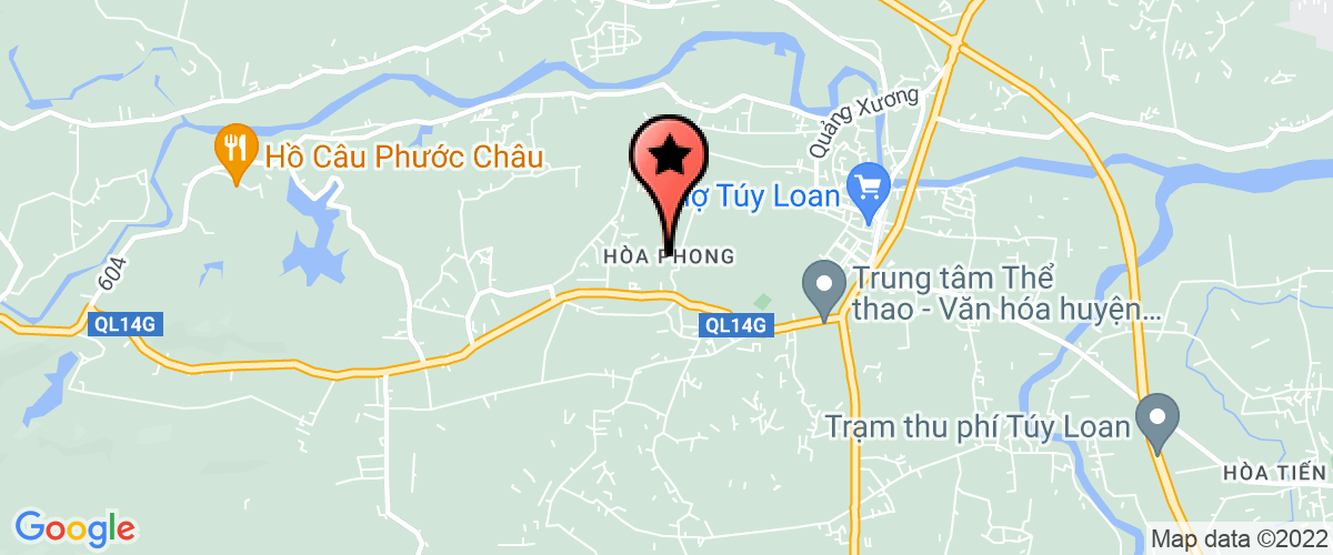 Map go to Dan so - Ke hoach Hoa Gia dinh Hoa Vang District Center