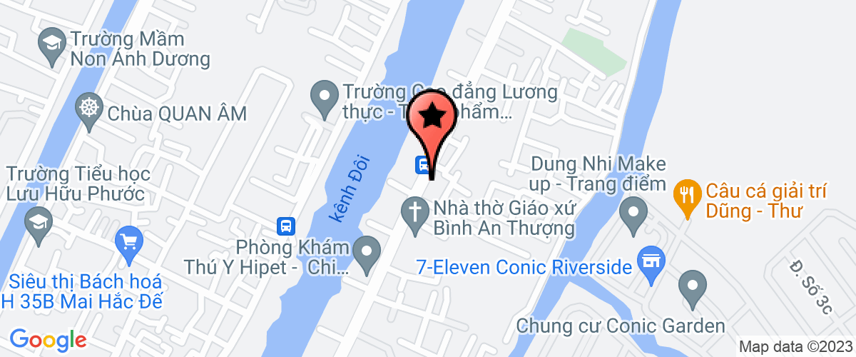 Map go to Tam Tay Viet Joint Stock Company