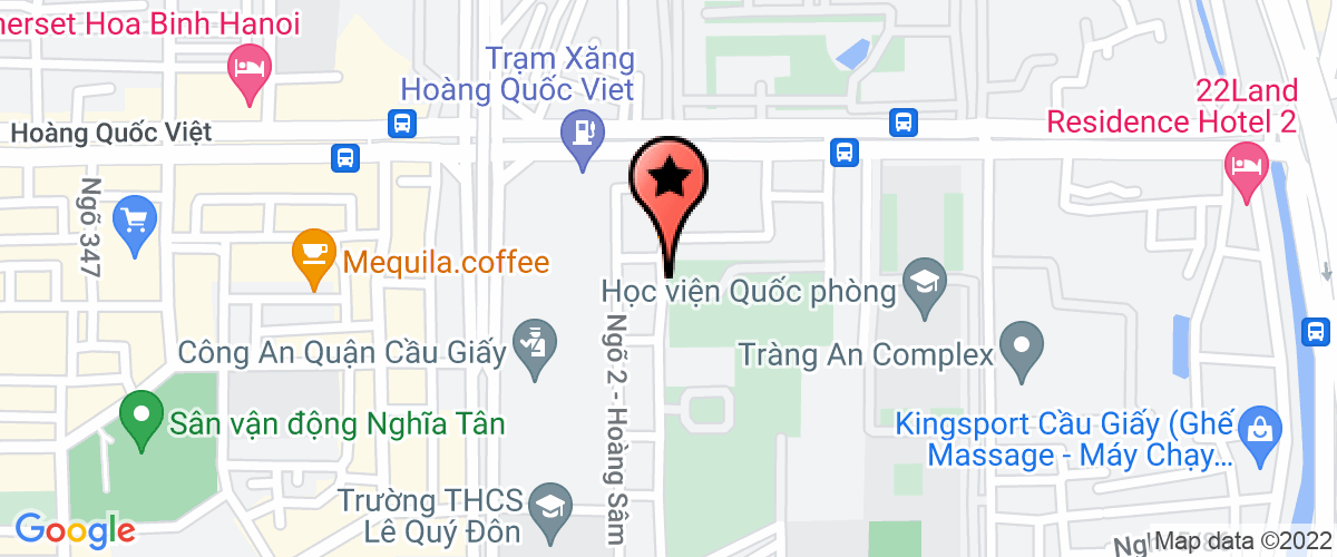 Bản đồ đến Công Ty TNHH Giải Pháp Mới Việt Nam.