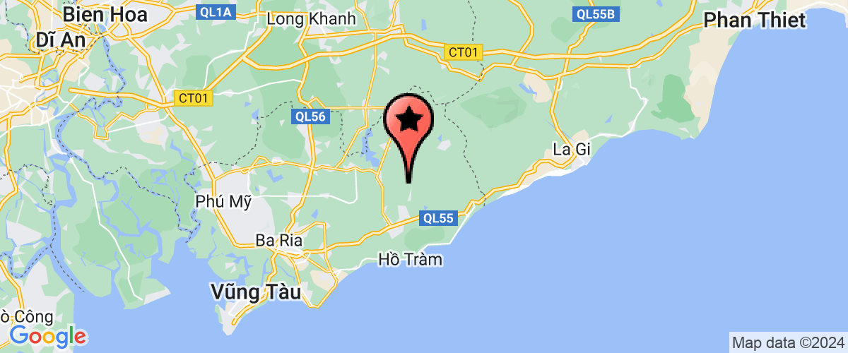 Map go to Tan Hung Service Trading Investment Private Enterprise