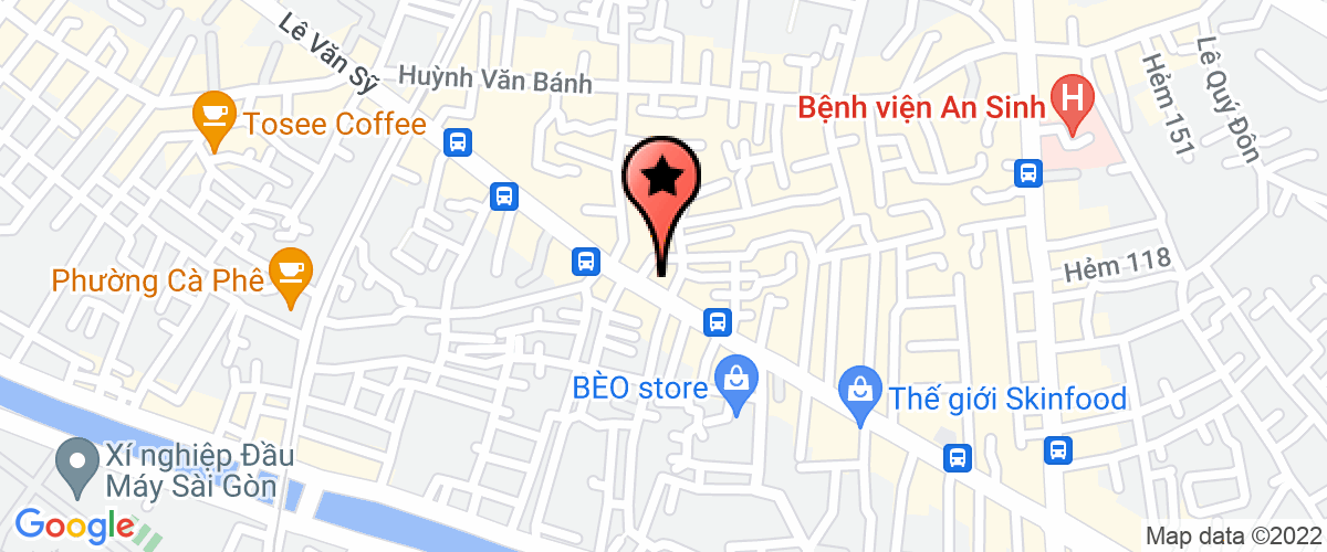 Map go to Cap Doi Hanh Phuc Company Limited