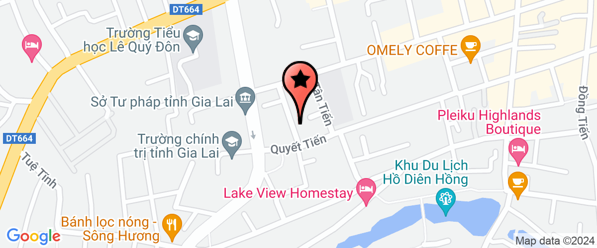Map go to Quang Ha Gia Lai One Member Company Limited