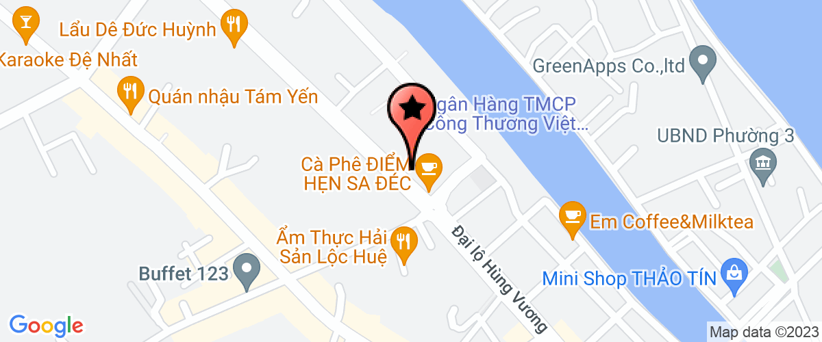 Map go to Dong Hung Joint Stock Company