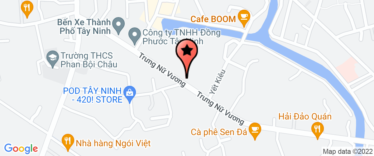 Map go to Tran Dang Computer Company Limited