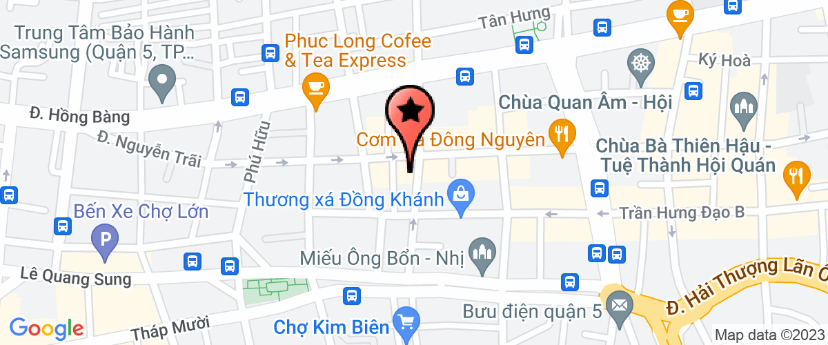 Map go to Anh Hue Company Limited