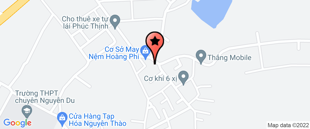 Map go to Dai Ngan Construction Joint Stock Company