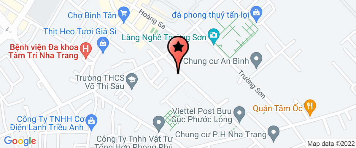 Map go to Nguyen Trung Dung Private Enterprise