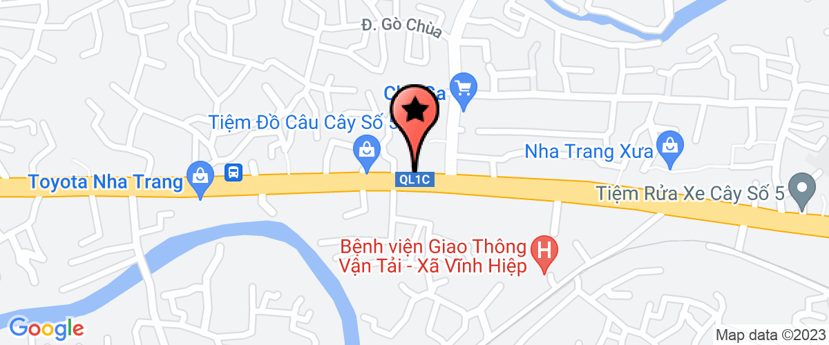 Map go to Cp Dich vu - Xay dung - Du lich Phu Khang Company