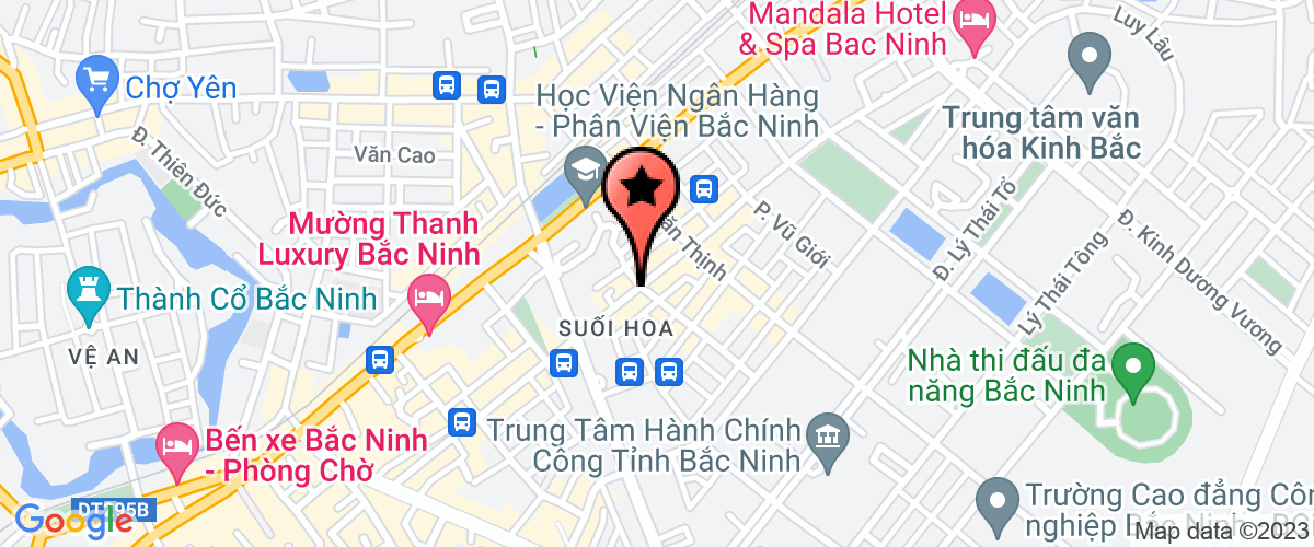 Map go to Representative office of   - Rung Ben Vung in Bac N Province Global Economy Development Investment Joint Stock Company