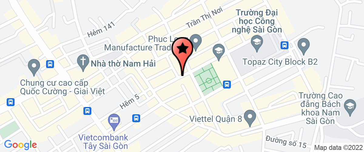 Map go to Minh Thu Jewelry Trading Company Limited