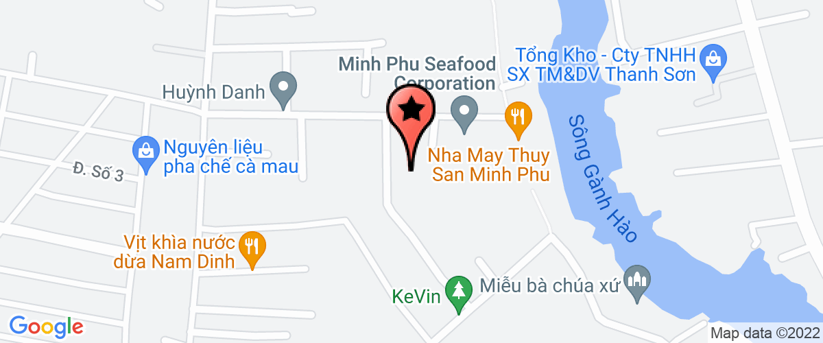 Map go to Thu Mua Phe Lieu Thanh Dat Company Limited