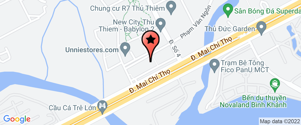 Map go to Thuan Viet Assets Equipment Joint Stock Company