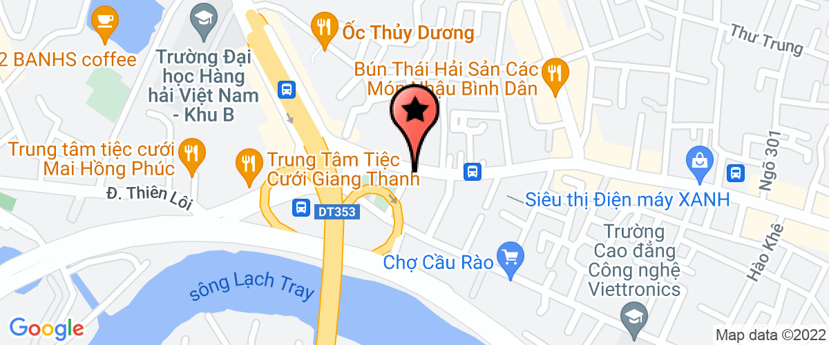 Map go to Hung Phat Construction Investment and Service Development Joint Stock Company