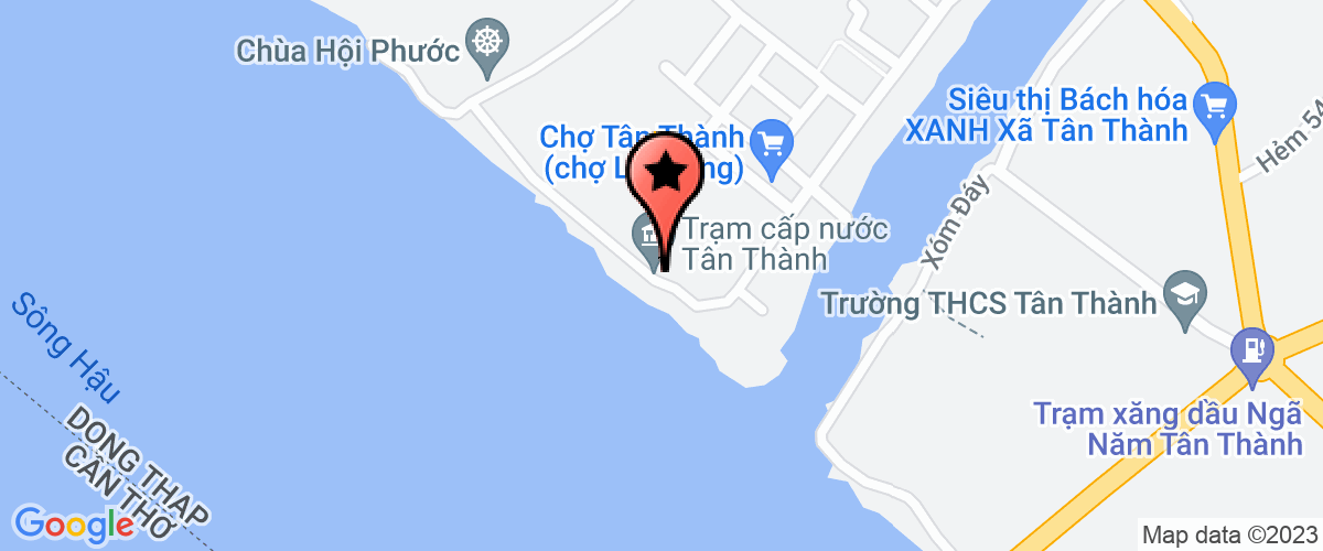 Map go to Bao Mai Port Private Enterprise