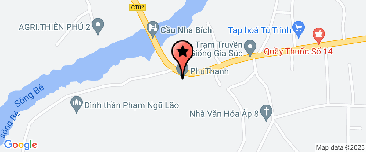 Map go to mot thanh vien Thai An Nam Company Limited