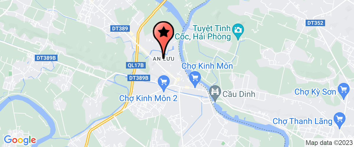 Map go to co phan Hoang Hai Company