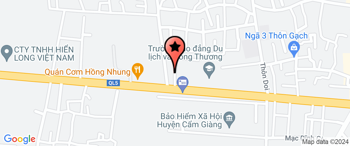 Map go to Pp VietNam - Branch of Hai Duong Development And Investment Joint Stock Company