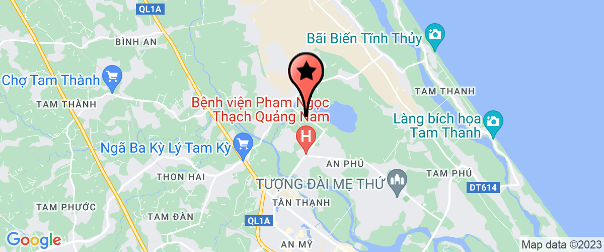 Map go to Ban Quan ly Tieu du an QTC -V9 phong chong lao Quang Nam Province