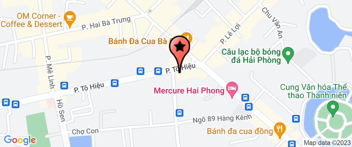 Map go to An Thuy Nguyen Trading Company Limited