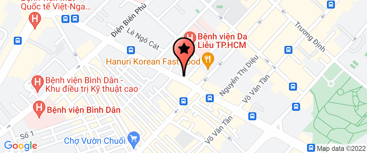 Map go to Anh Quan Enter Company Limited