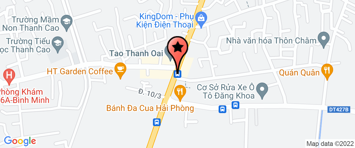 Map go to May Bien The Ha Noi Joint Stock Company