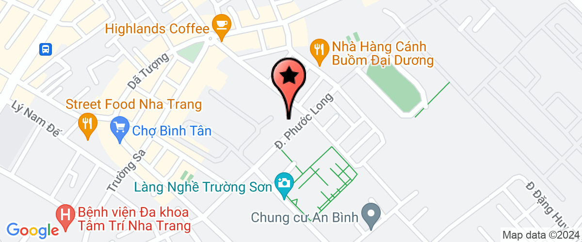 Map go to Nha Trang Seafoods - F.394 Joint Stock Company