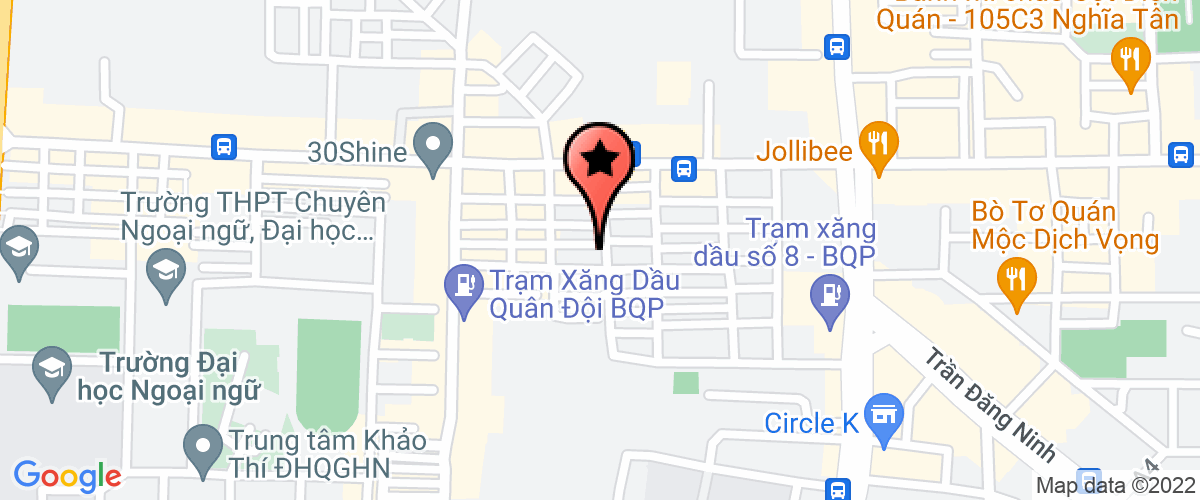 Map go to Binh Minh Import Export And Construction Investment Joint Stock Company