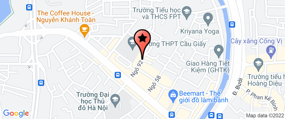 Map go to Hoa Nang Services and Trading Company Limited
