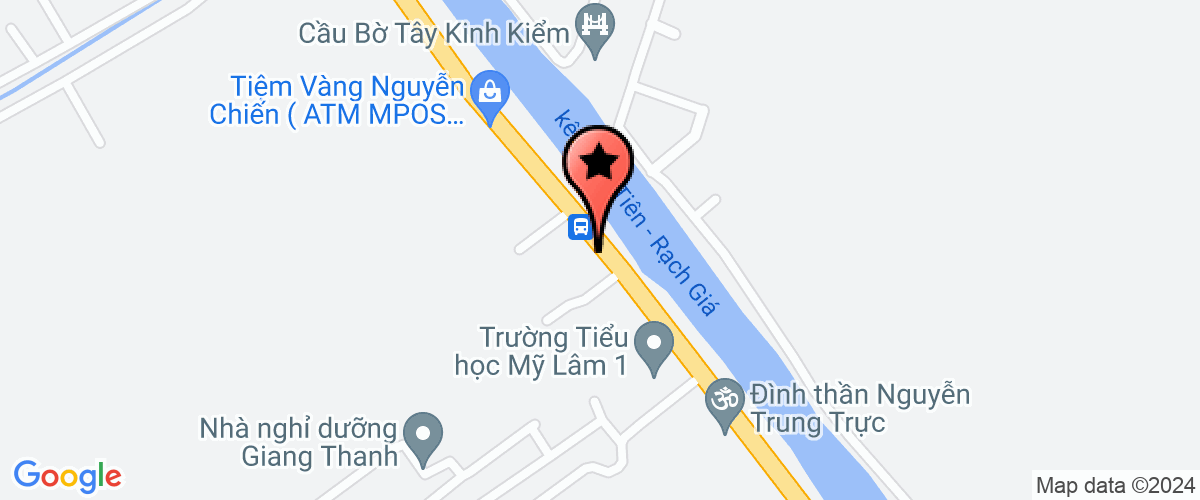 Bản đồ đến Công Ty Trách Nhiệm Hữu Hạn Vạn Phát Kiên Giang