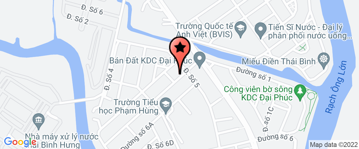 Map go to Mien Nam Real Estate Management Business Corporation