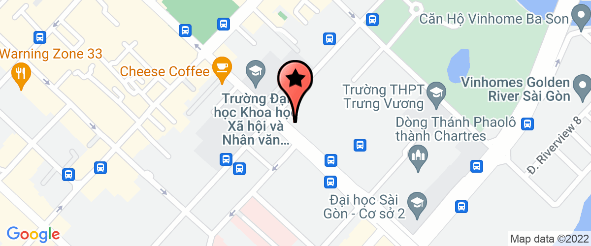 Map go to Minh Hoa Sai Gon Food Joint Stock Company