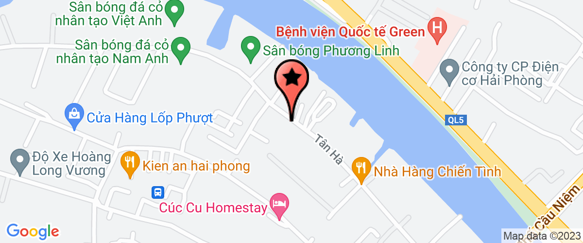 Map go to Minh Duc Garment and Construction Trading Company Limited