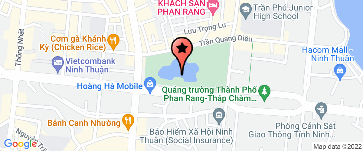 Map go to Duc Dung Ninh Thuan Company Limited