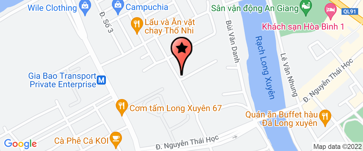 Map go to Hoang Sinh Service Trading Construction Company Limited