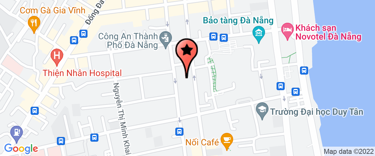 Map go to Danang Water Infrastructure Joint Stock Company