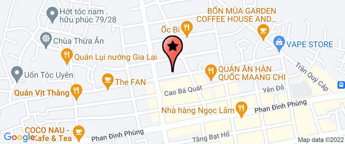 Bản đồ đến Công Ty Trách Nhiệm Hữu Hạn Pleiku Card