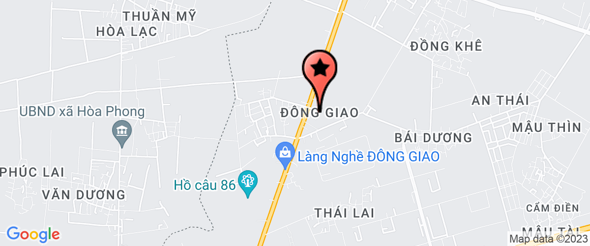 Map go to Hoang Gia Dai Duong Company Limited