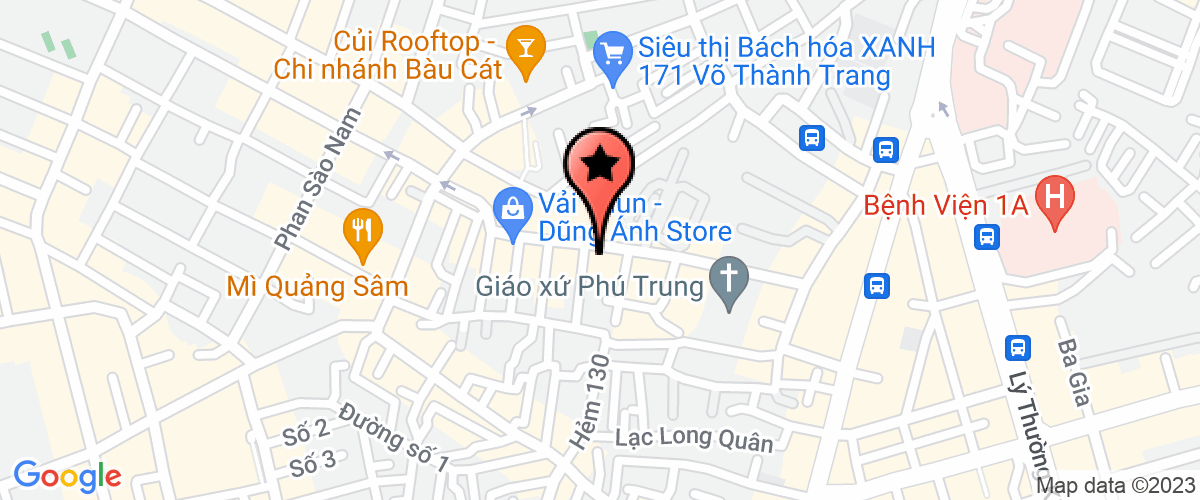 Map go to Thien Thai Company Limited