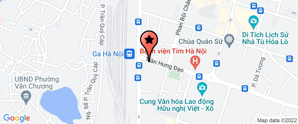 Map go to Duong Den Global Consultant Company Limited